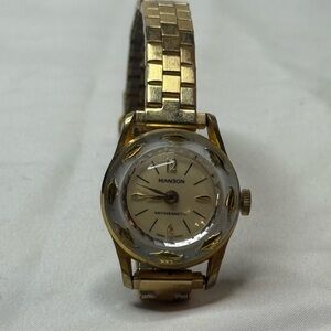 Vintage Mason Gold-tone Women's Watch